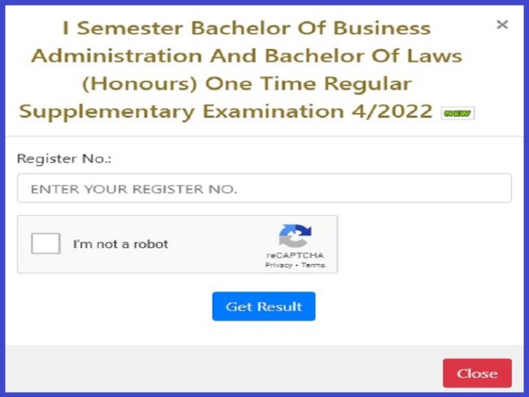 Calicut University UG 1st Sem Result 2023