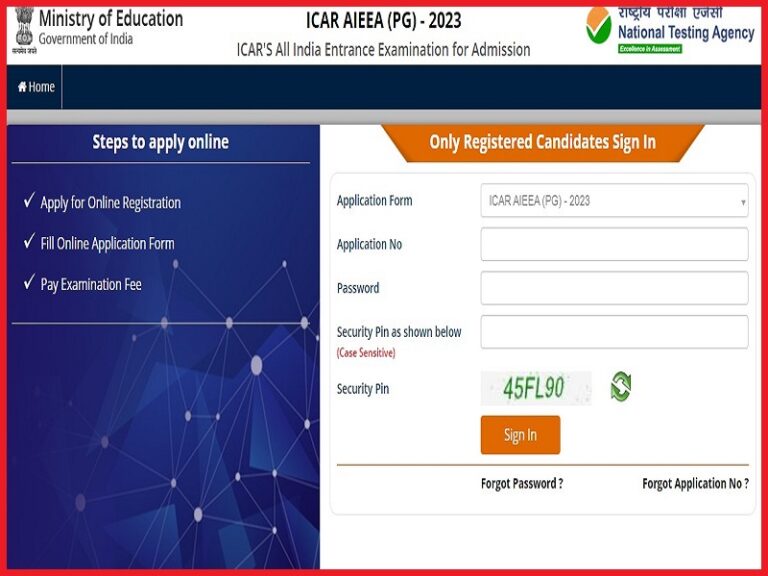 ICAR AIEEA 2023 Last Day for Application Correction