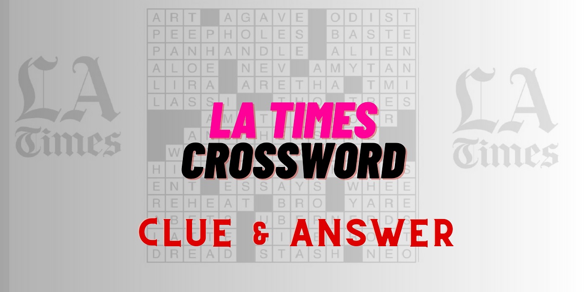 Crossword Clue Answers - Try Hard Guides