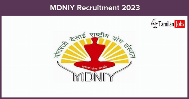 MDNIY Recruitment 2023 – Junior Research Fellow Jobs, Walk-in Interview!