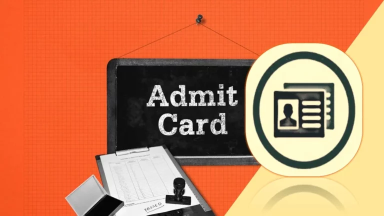 MPPSC State Service Mains Admit Card 2023