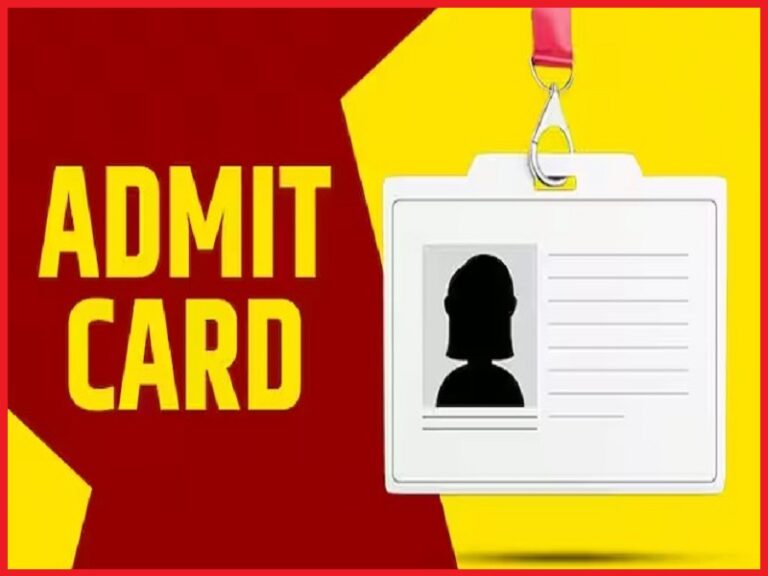 SSC Selection Post Phase 11 Admit Card 2023