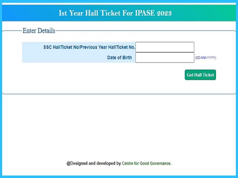 TS Inter Supplementary Hall Ticket 2023