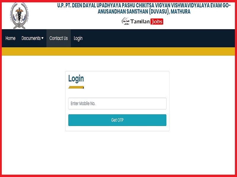 UP Veterinary Entrance Exam Result 2023 (Out) Download DUVASU Results