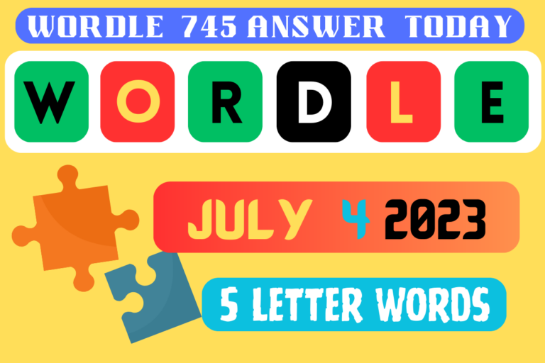 745 Answer 5 Letters