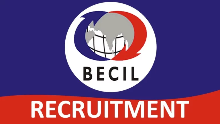 BECIL Recruitment 2023