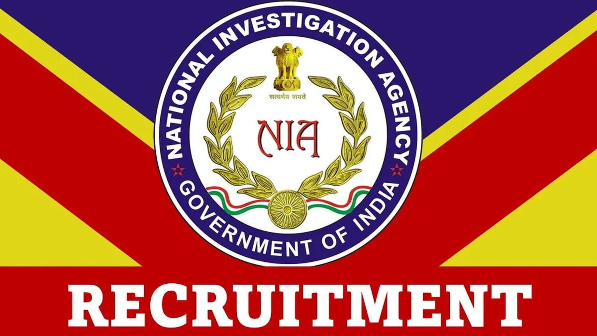 NIA Recruitment 2024