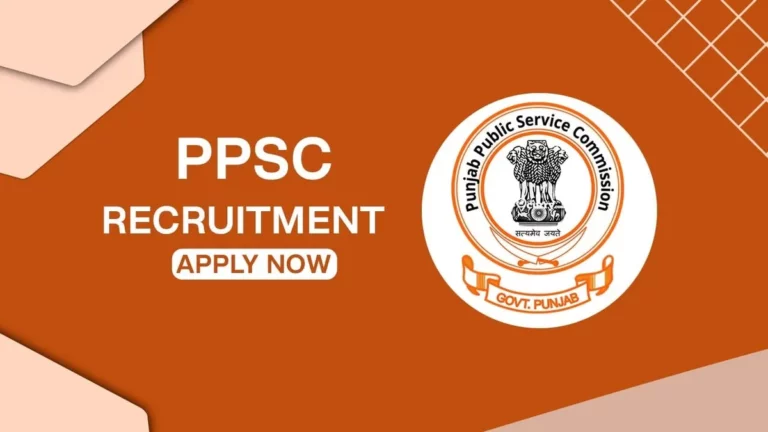 PPSC Recruitment 2023