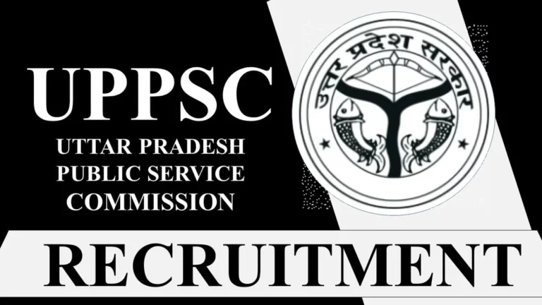 UPPSC Recruitment 2023