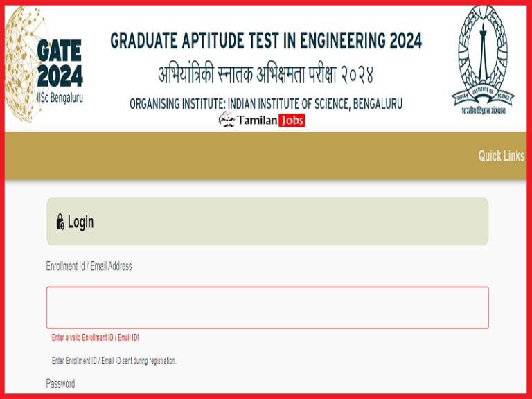 GATE Application Form 2024 (Out) Check Registration and Important Dates