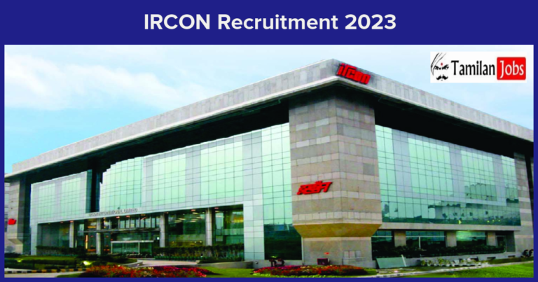 IRCON Recruitment 2023