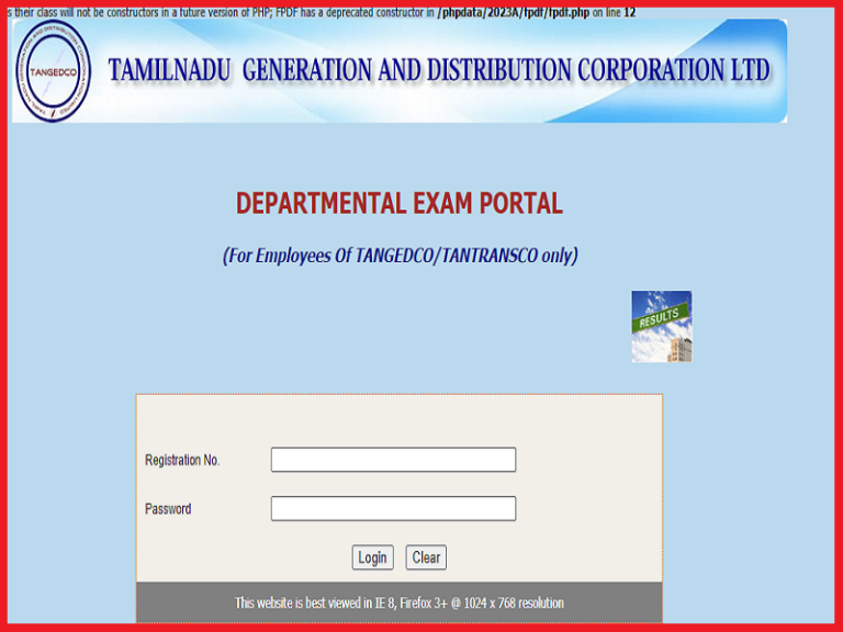 TNEB Departmental Exam Hall Ticket 2023