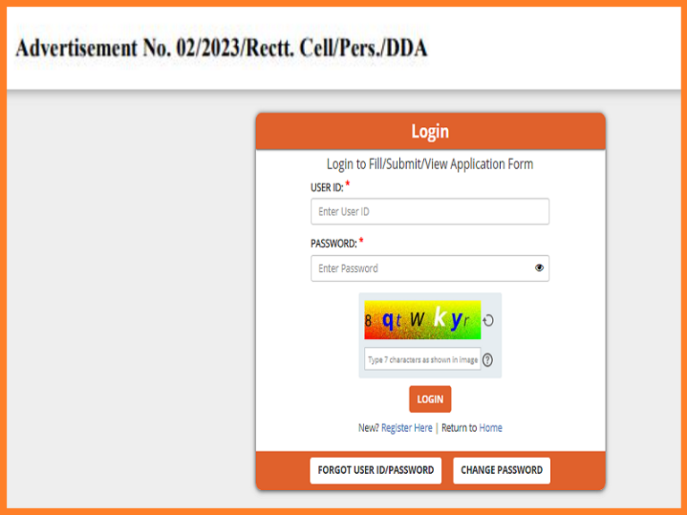 DDA Admit Card 2023