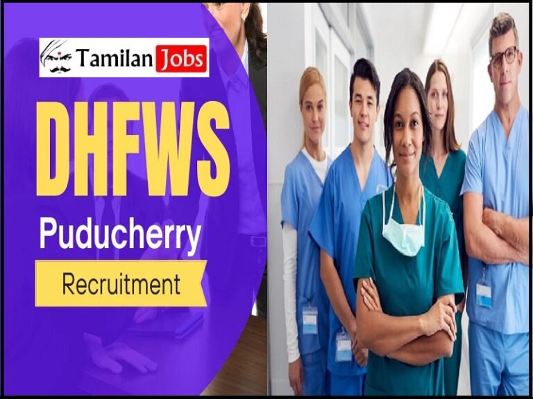 DHFWS Puducherry Recruitment 2023