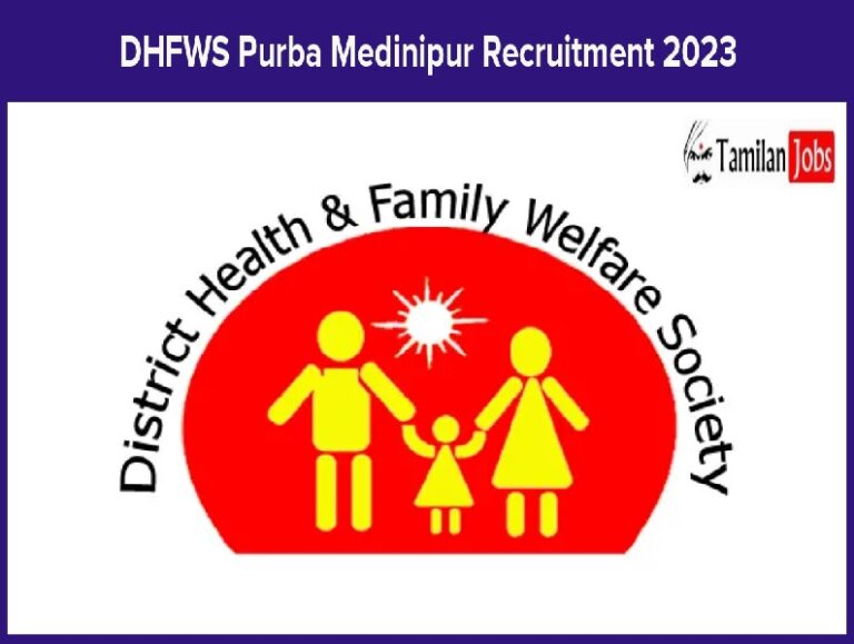 DHFWS Purba Medinipur Recruitment 2023