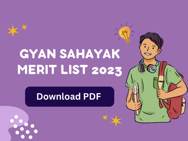 Gyan Sahayak Merit List 2023