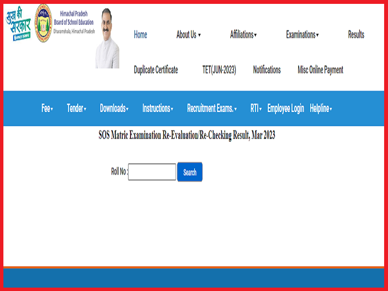 HPBOSE Class 10 and 12 Open School Revaluation Results 2023