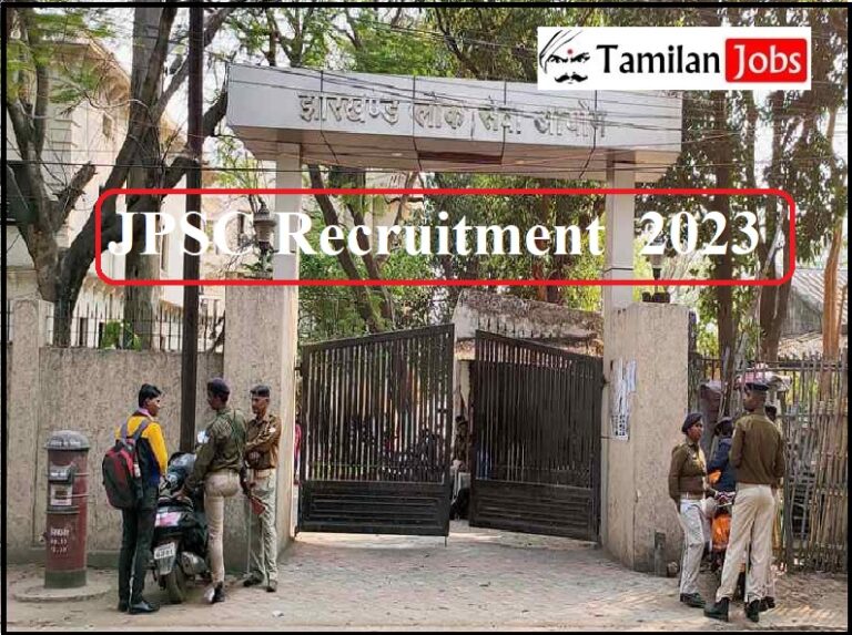 JPSC Recruitment 2023