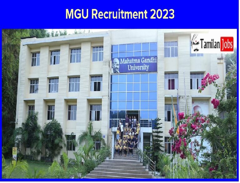 MGU Recruitment 2023