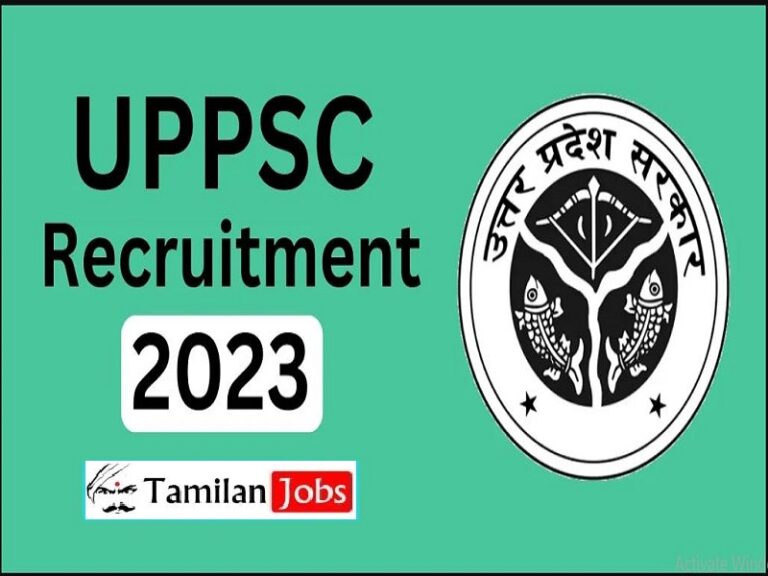 UPPSC Recruitment 2023