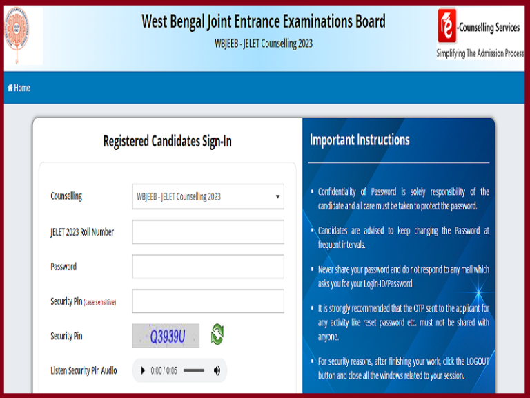 WB JELET Round 2 Seat Allotment Result 2023