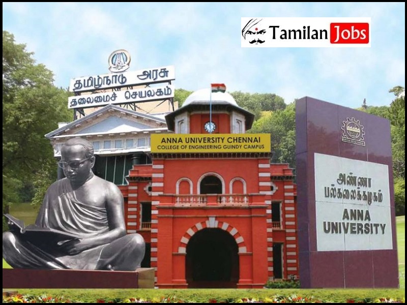 Anna University Recruitment 2024