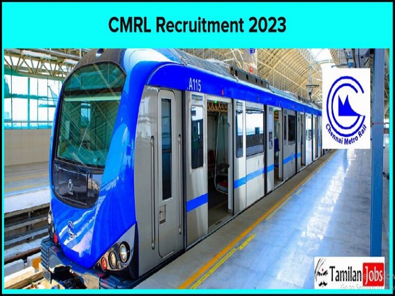 CMRL Recruitment 2023