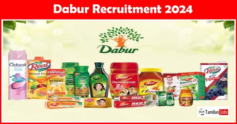 Dabur Recruitment 2024