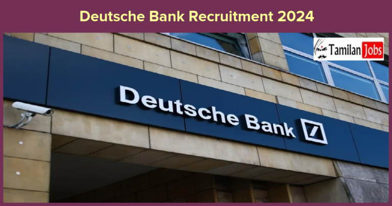 Deutsche Bank Recruitment 2024 – Apply Online Fresher & Experienced job Openings