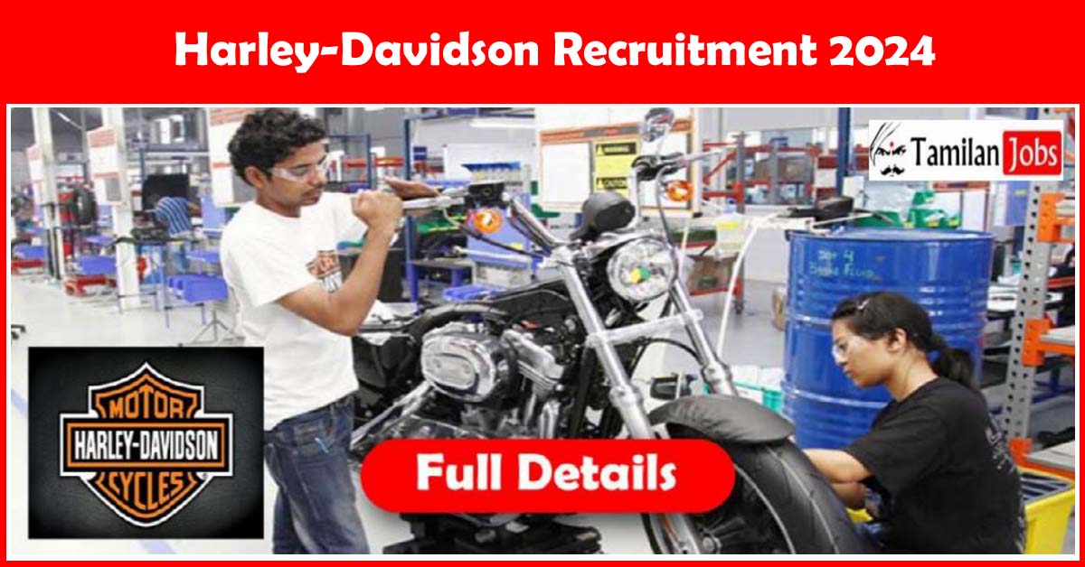 Harley-Davidson Recruitment 2024