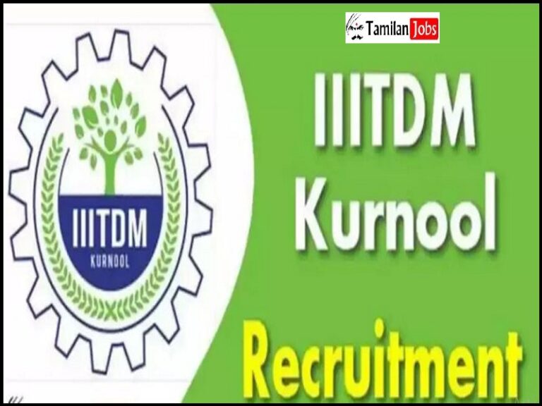 IIITDM Kurnool Recruitment 2023
