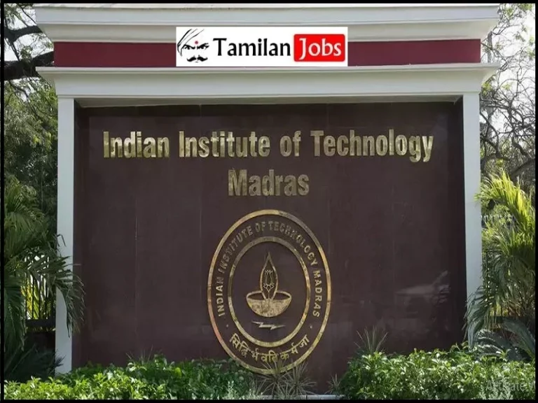 IIT Madras Recruitment 2023