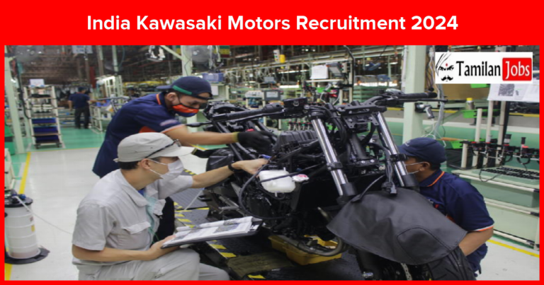 India Kawasaki Motors Recruitment 2024