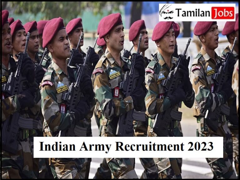 Indian Army Recruitment 2023