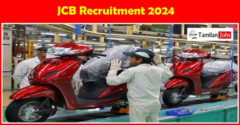 JCB Recruitment 2024
