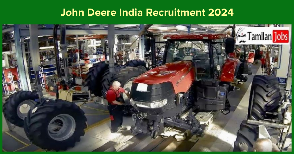 John Deere India Recruitment 2024