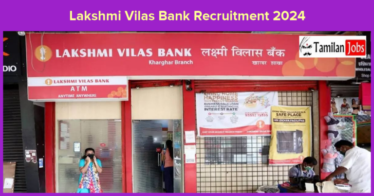 Lakshmi Vilas Bank Recruitment 2024 – Apply Online Fresher job Openings