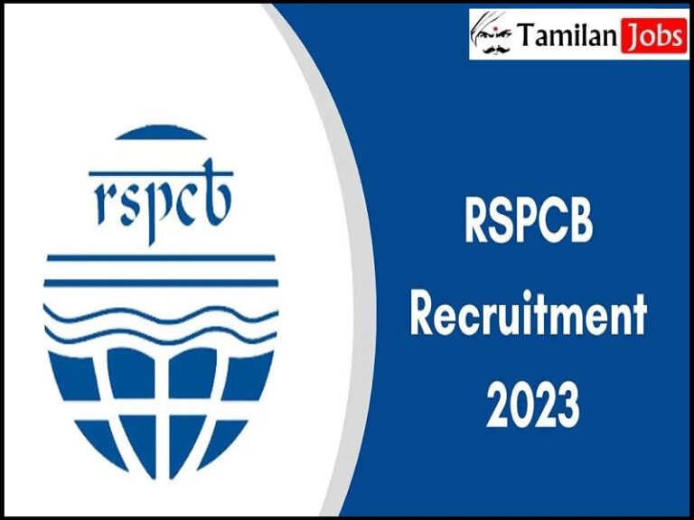 RSPCB Recruitment 2023