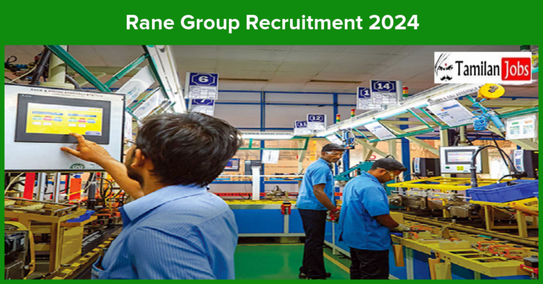 Rane Group Recruitment 2024