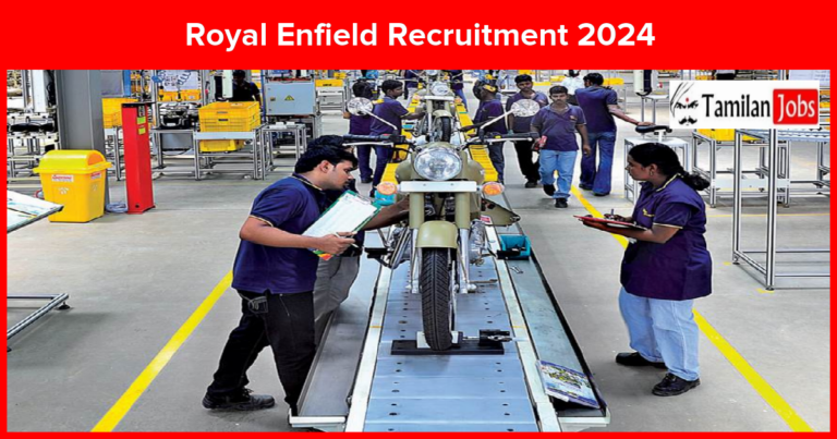 Royal Enfield Recruitment 2024