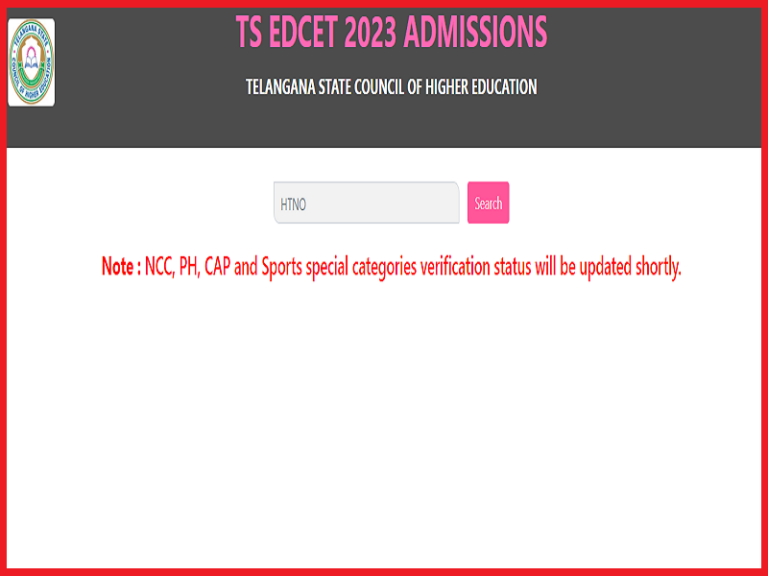 TS EDCET Counselling Eligible Candidates List 2023