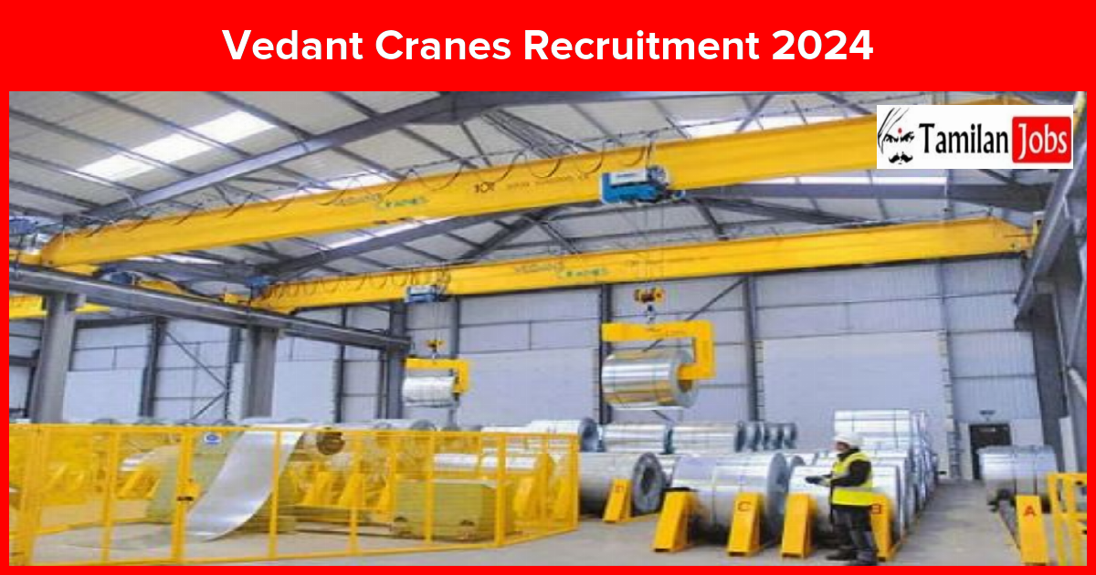 Vedant Cranes Recruitment 2024