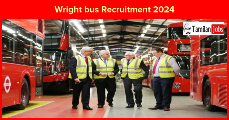 Wright bus Recruitment 2024