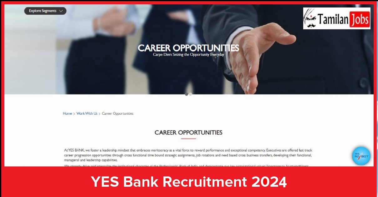 YES Bank Recruitment 2024