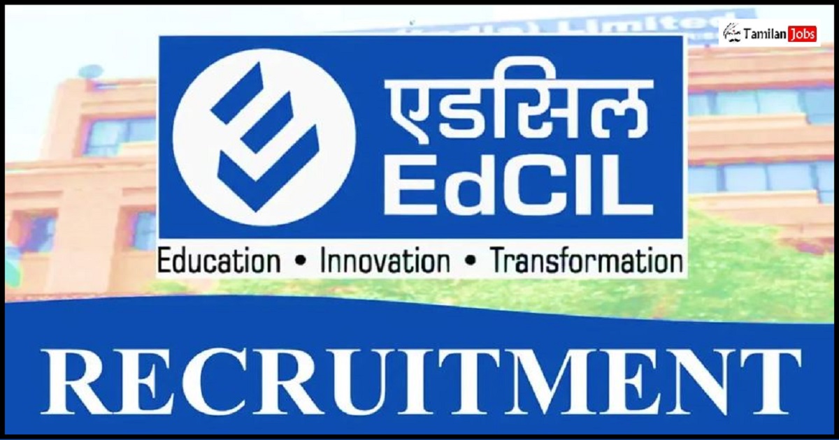 EDCIL Recruitment 2024