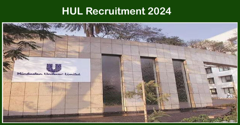 HUL Recruitment 2024